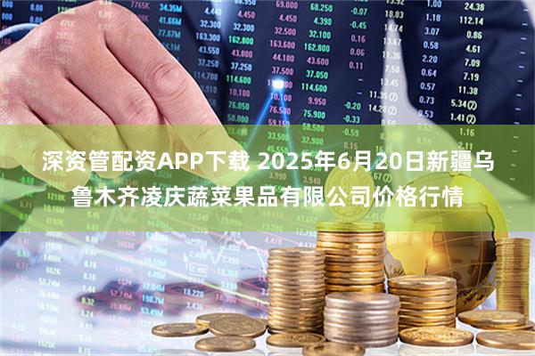 深资管配资APP下载 2025年6月20日新疆乌鲁木齐凌庆蔬菜果品有限公司价格行情